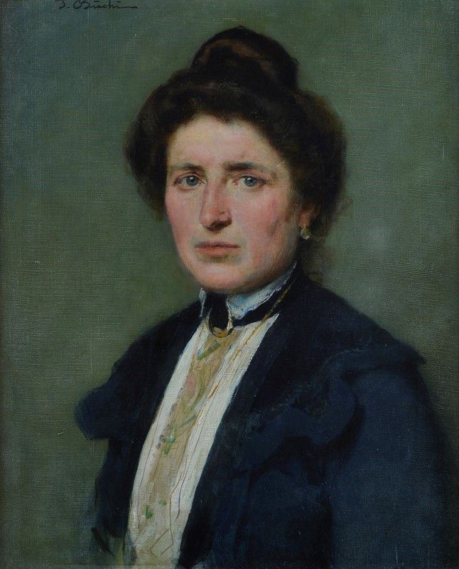 Silvio Bicchi - Ritratto di Signora