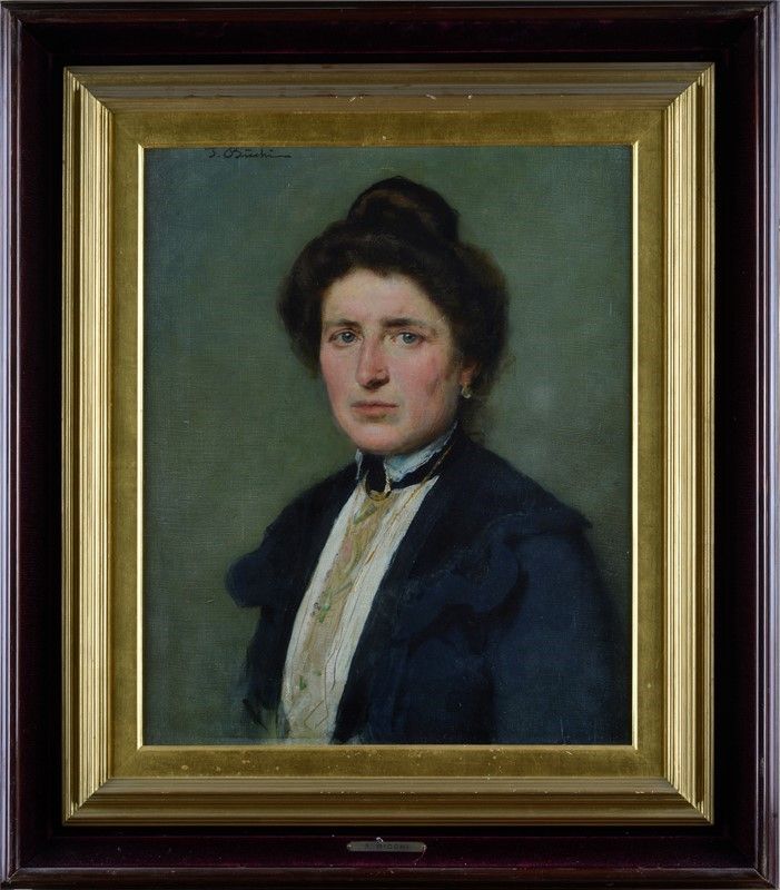 Silvio Bicchi - Ritratto di Signora