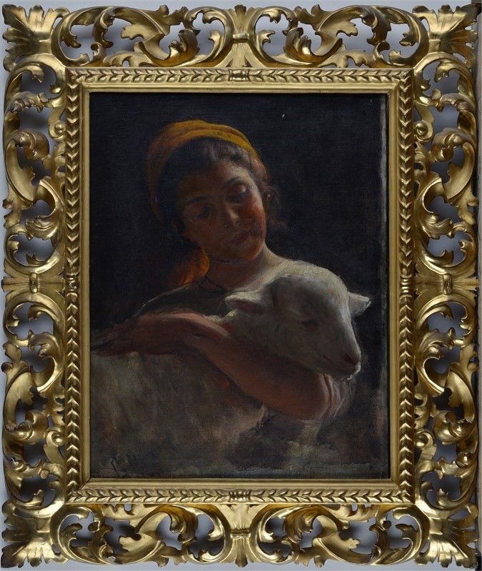 Giuseppe Magni - Ritratto di Pastorella