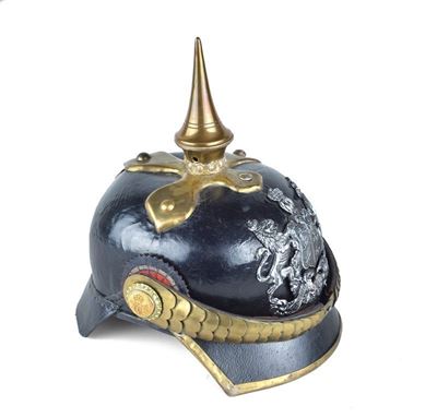 Pickelhaube per Dragoni del Wurttenberg