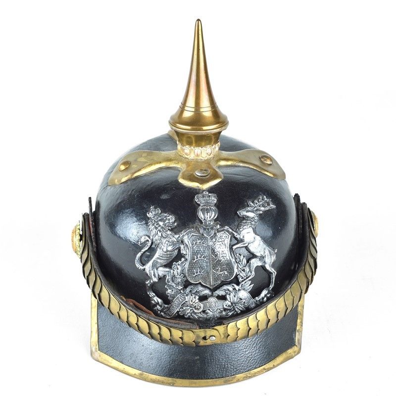 Pickelhaube per Dragoni del Wurttenberg