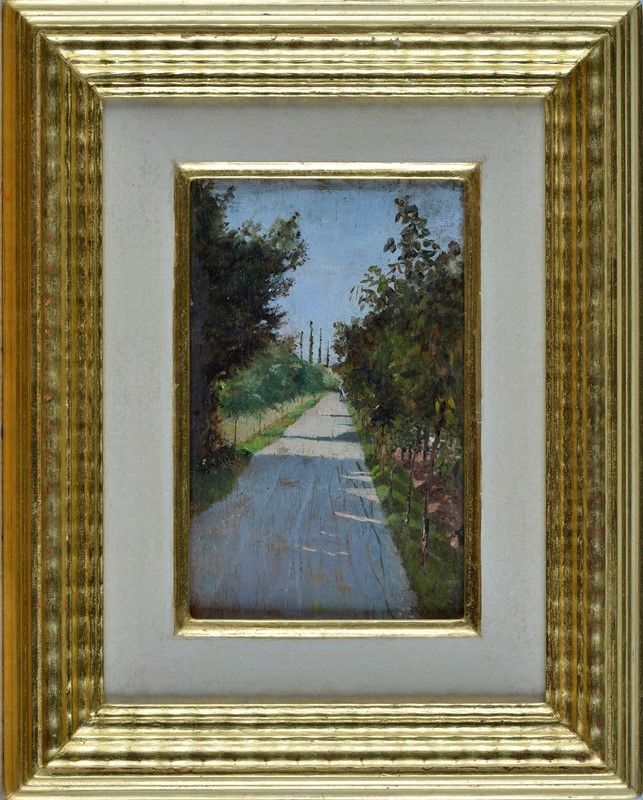 Giovanni Fattori - Vialetto tra il Verde