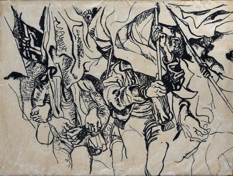 Renato Guttuso - Senza Titolo