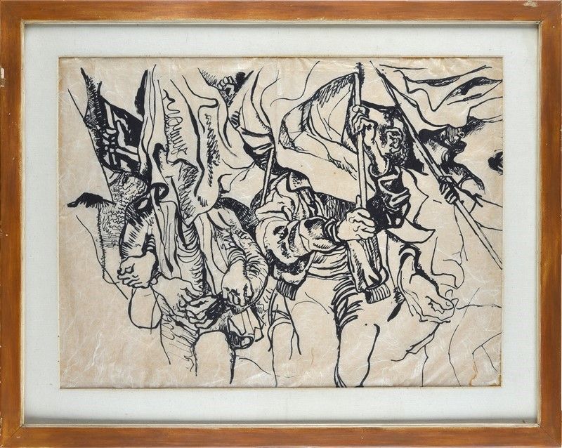 Renato Guttuso - Senza Titolo
