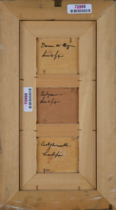 Giorgio Luxardo - Bocca di Magra; Antignano; Castiglioncello (trittico)