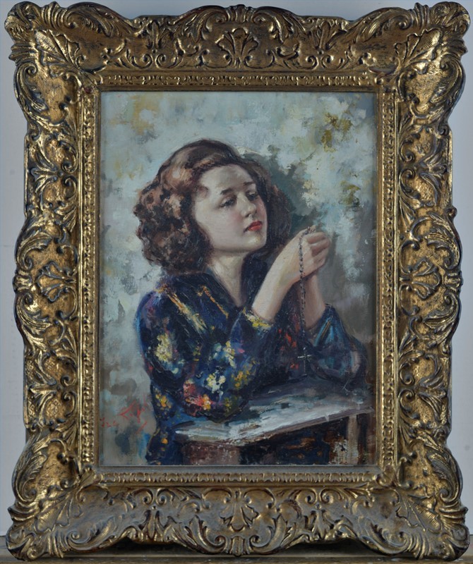 Franco Rispoli - Donna in Preghiera