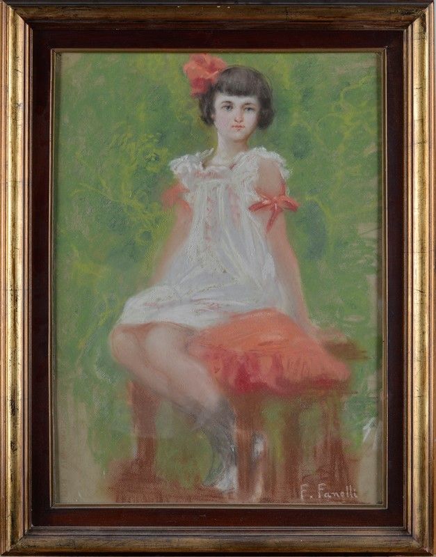 Francesco Fanelli - Ritratto di Bambina