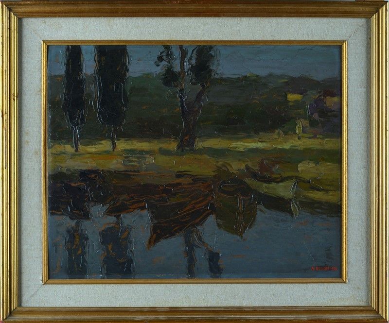 Adriano Bogoni - Barche al Lago