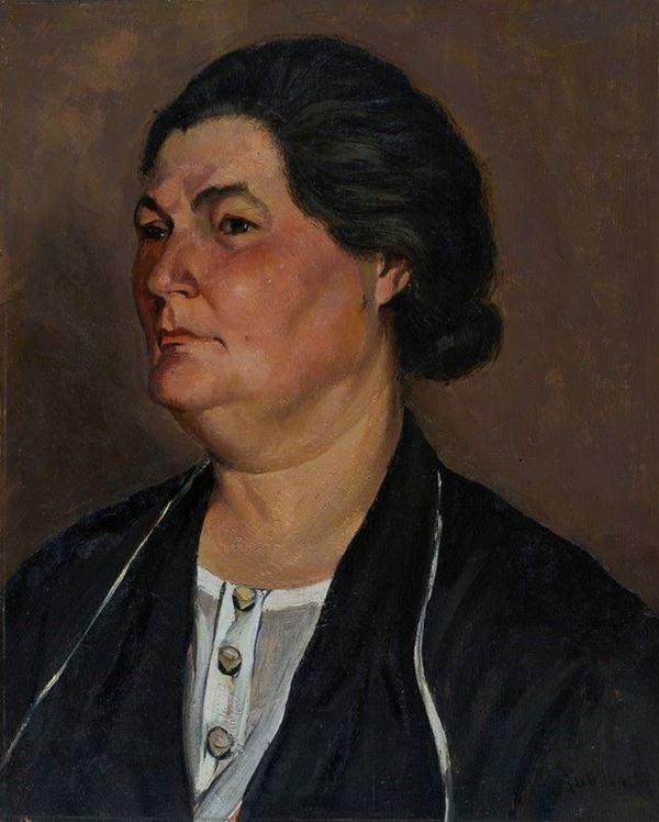 Paride Castellan - Portrait of Ermelinda Scapigliati