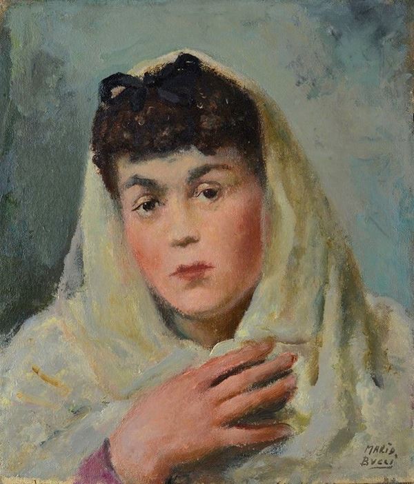 Mario Bucci - Female portrait