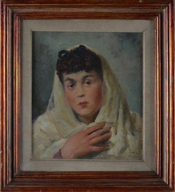 Mario Bucci - Ritratto Femminile