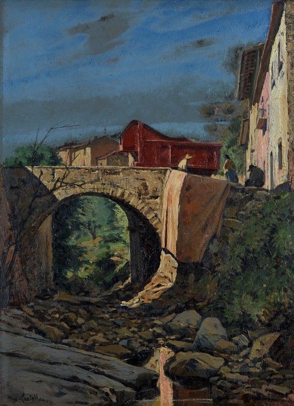 Paride Castellan - Il Ponte a Santa Brigida