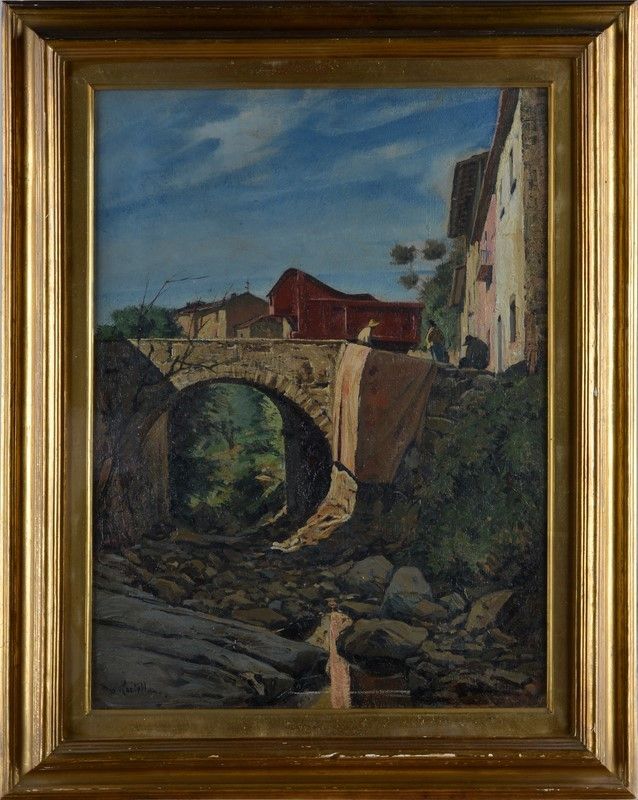 Paride Castellan - Il Ponte a Santa Brigida