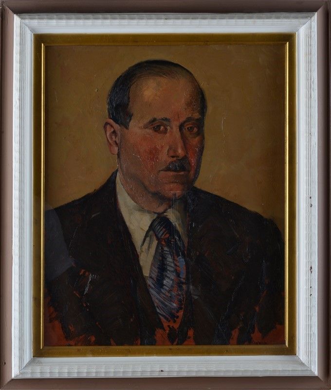 Paride Castellan - Ritratto di Gino Scapigliati