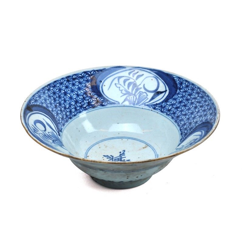 Scodella in Porcellana Bianco Blu