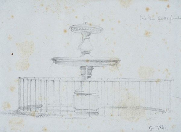 Anonimo, XIX sec. - Fontana (Grottaferrata)