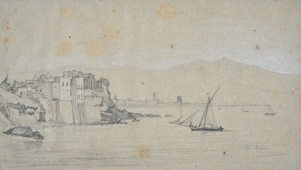 Anonimo, XIX sec. - Marina