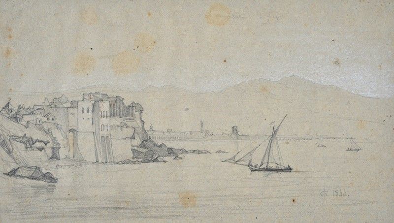 Anonimo, XIX Sec. - Marina