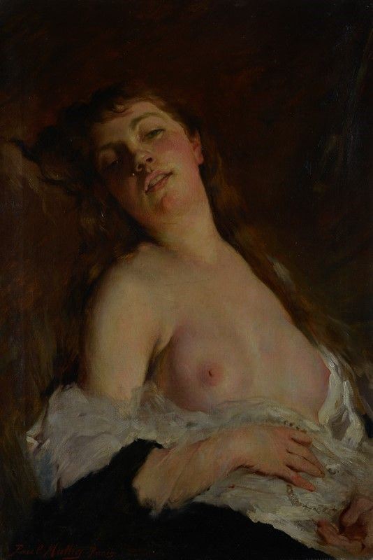 Paul Mattia - Nudo Seduto