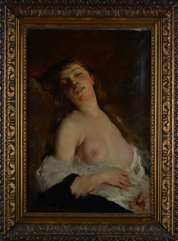 Paul Mattia - Nudo Seduto