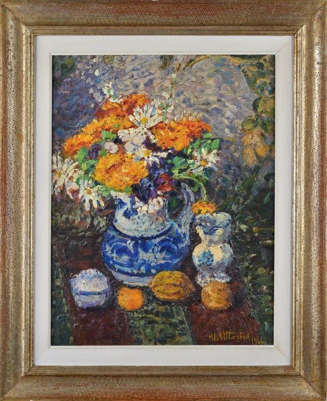 Umberto Vittorini - Vaso con Fiori
