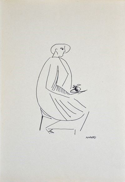 Figura di Donna Seduta
