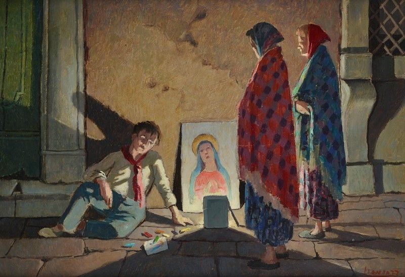 Lando Landozzi - Il Madonnaro