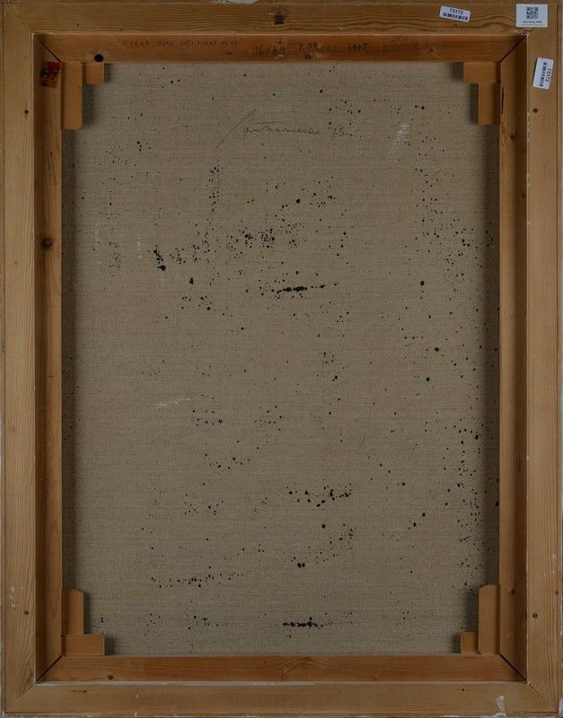 Giuseppe Santomaso - Forma Beige Sotto Forme Nere