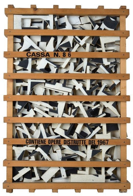 Guglielmo Achille Cavellini - Cassa N. 86 - Contiene Opere Distrutte