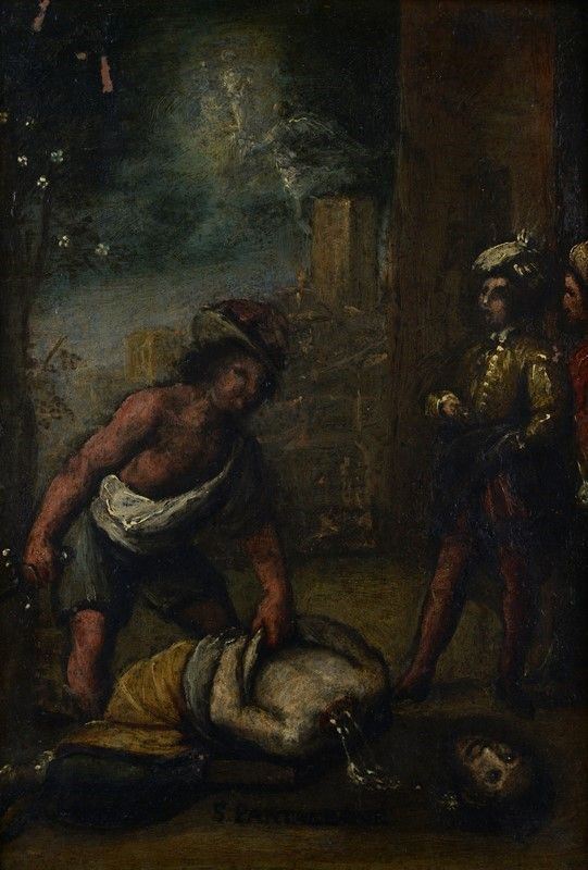 Anonimo, XVII - XVIII sec. - Martirio di San Pantaleone