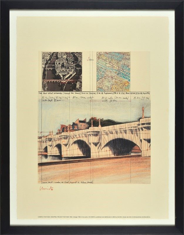 Christo (javacheff) - Pont Neuf, Wrapped
