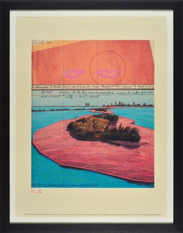 Christo (javacheff) - Surrounded Islands, Miami 1982
