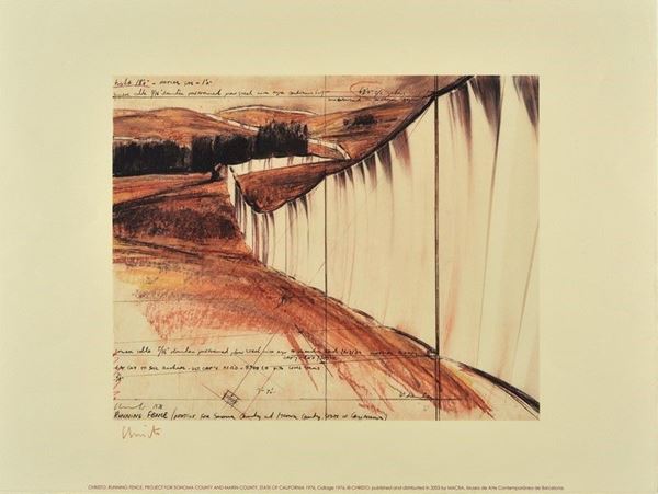 Christo (Javacheff) - Running Fence