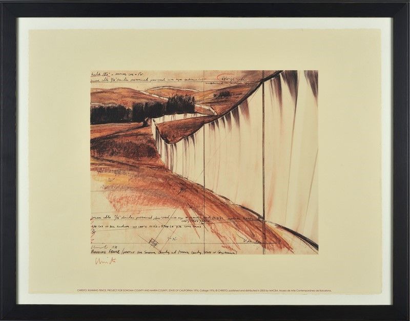 Christo (javacheff) - Running Fence
