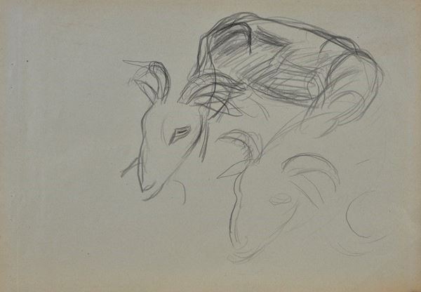 Amalia Ciardi Dupr&#232; : Capra  - Auction Modern and Contemporary art - Galleria Pananti Casa d'Aste
