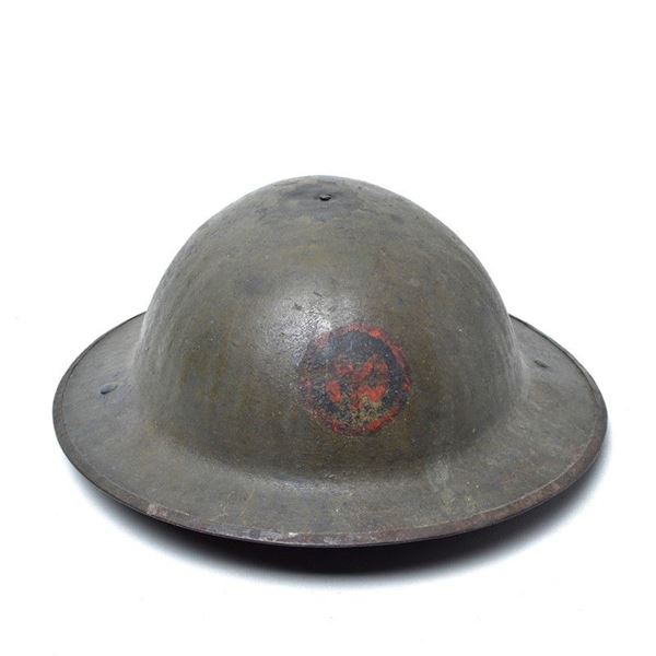 Elmetto americano della Grande Guerra  - Asta Armi antiche e Militaria - Galleria Pananti Casa d'Aste
