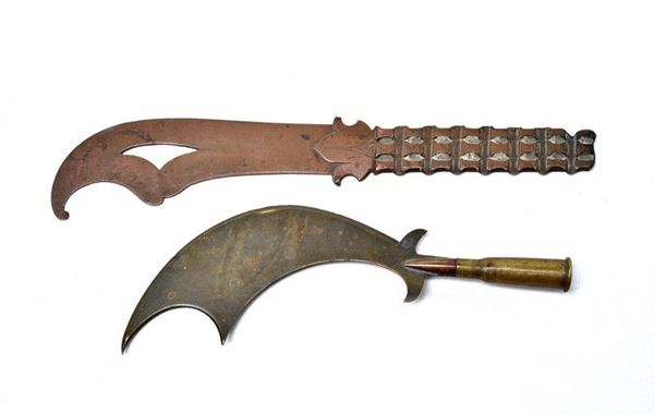 Two Italian letter openers from the Great War