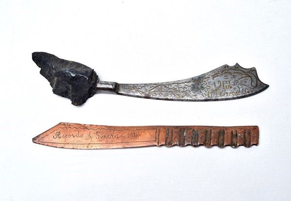 Two Italian letter openers from the Great War