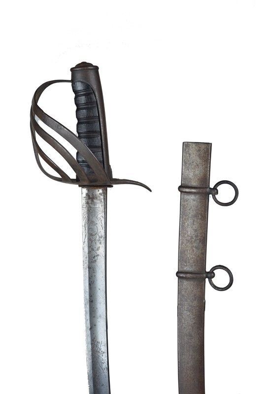Particolare sciabola italiana Mod. 1864