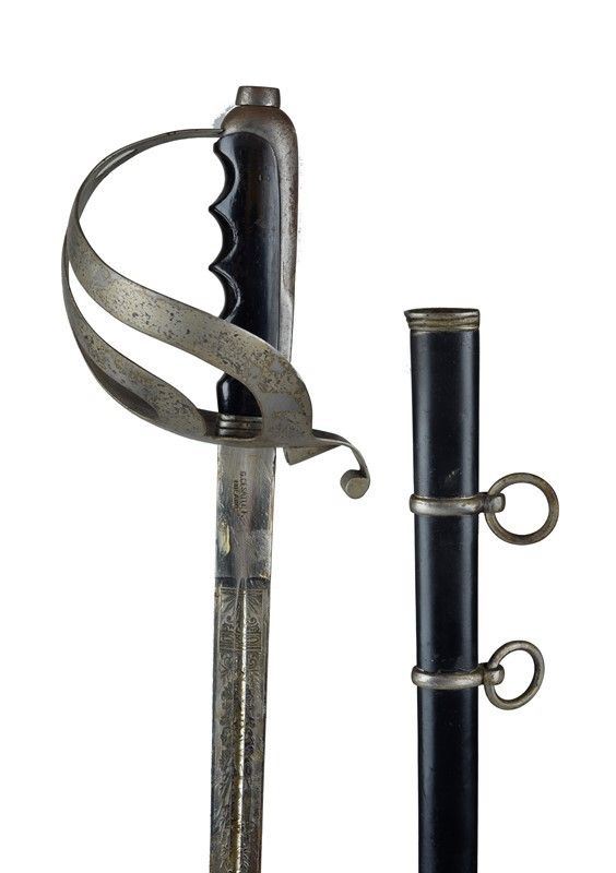 Sciabola Mod. 1888 con dedica