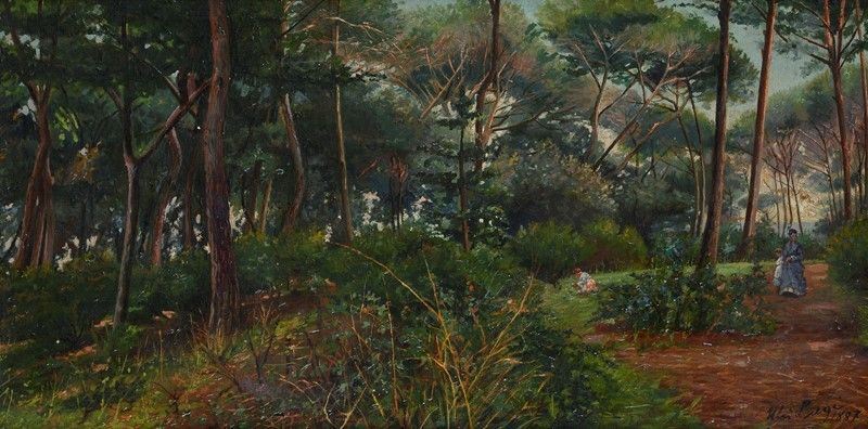Ulvi Liegi - Paesaggio con Figure