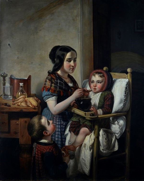 Scuola Lombarda, XIX sec. - Fratelli