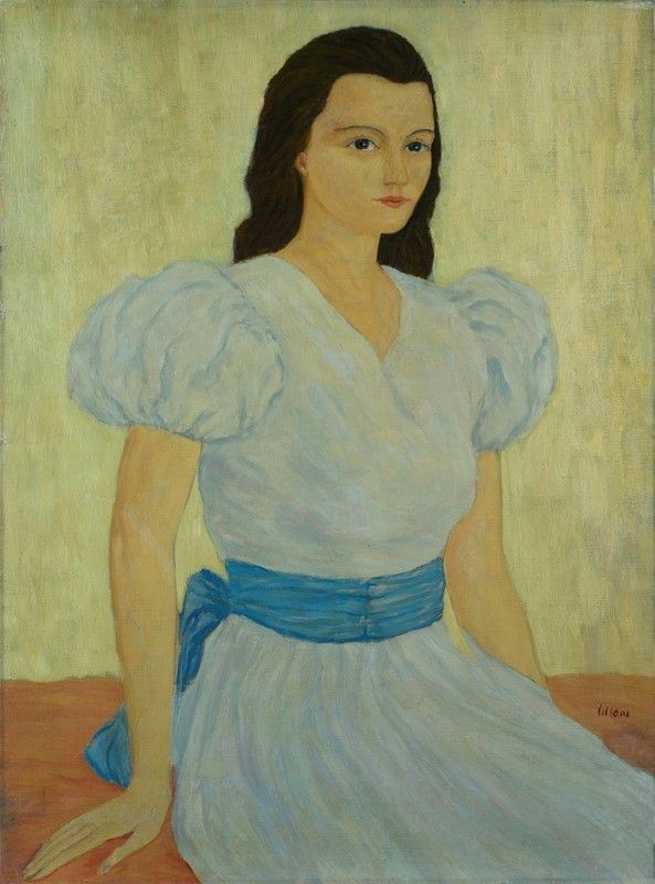 Umberto Lilloni - Ritratto di ragazza