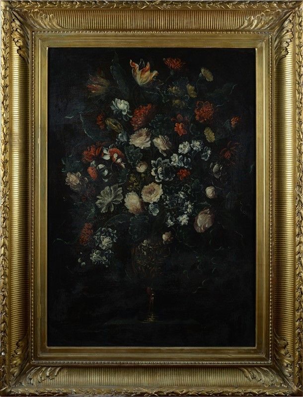 Scuola Romana, Fine XVII Sec. - Vaso di Fiori