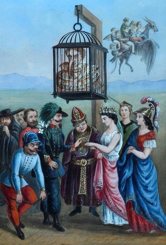 Anonimo, XIX sec. - Lo Sposalizio del Bersagliere
