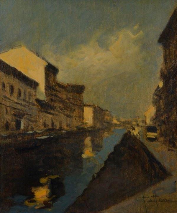 Achille Cattaneo - I Navigli