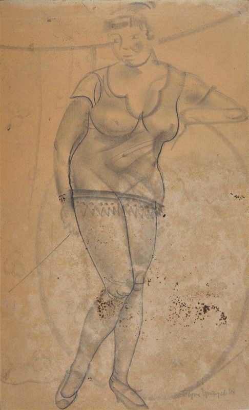 Anonimo, XX Sec. - Figura Femminile