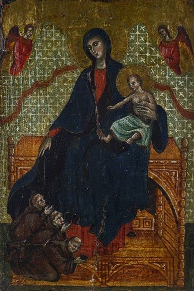 Madonna dei Francescani (da Duccio di Buoninsegna)
