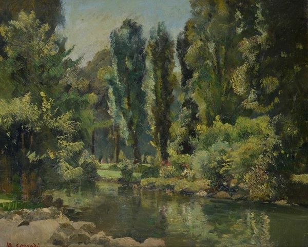 Alfonso Corradi - Along the stream