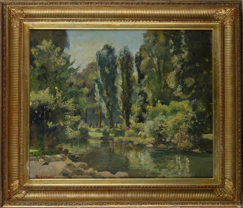 Alfonso Corradi - Lungo il Ruscello